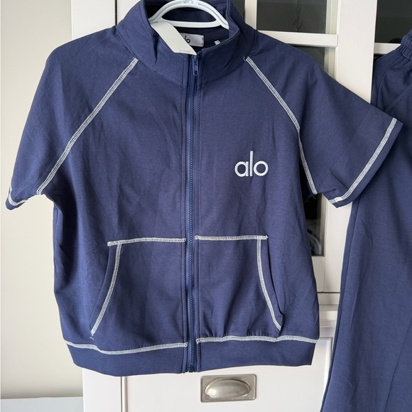 Navy Tracksuit Set - Picture 2 of 9